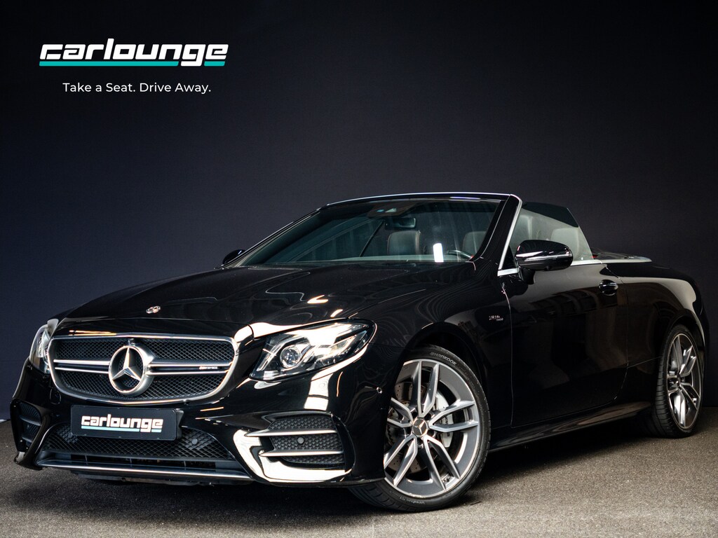 Mercedes-Benz E-klasse Cabrio AMG 53 4MATIC Burmester|Memory|360-Camera|stoelverkoeling|airscarf|20 inch|