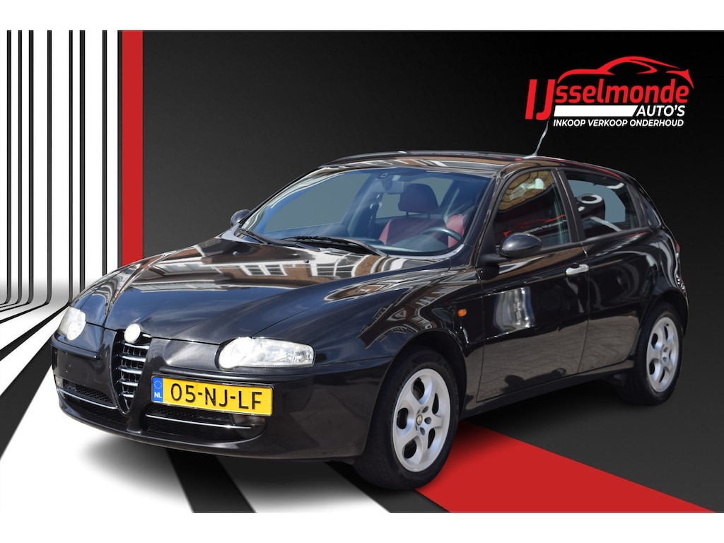 Alfa Romeo 147 1.6 T.Spark Distinctive Climate Cruise Lederen Bekleding