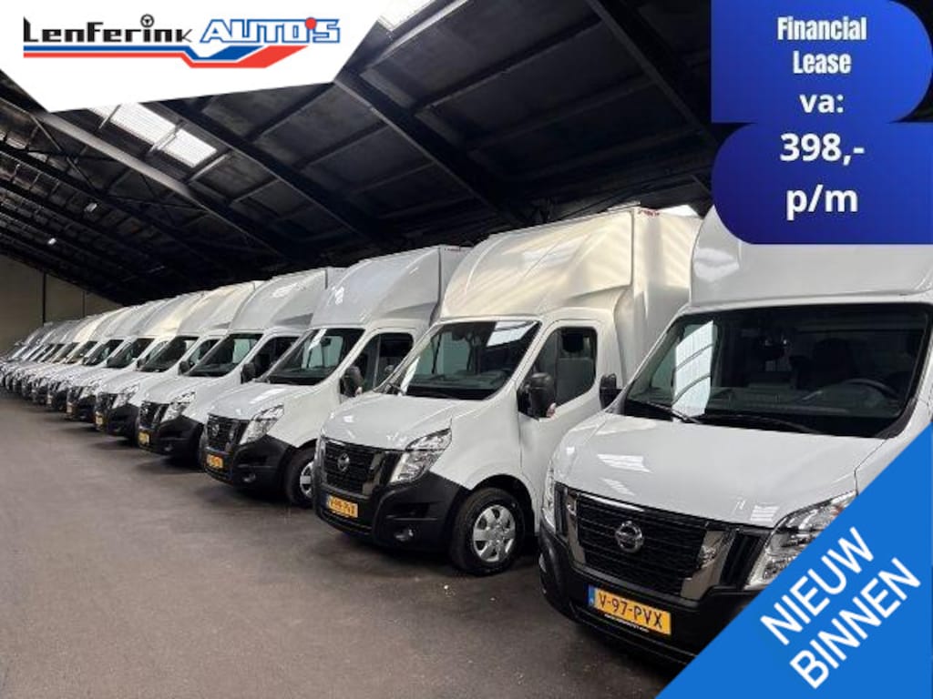 Renault Master 2.3 dCi 165 pk Bakwagen+Laadklep Apple Carplay Navi, Camera, Dakspoiler, Cruise Control, 3-Zits
