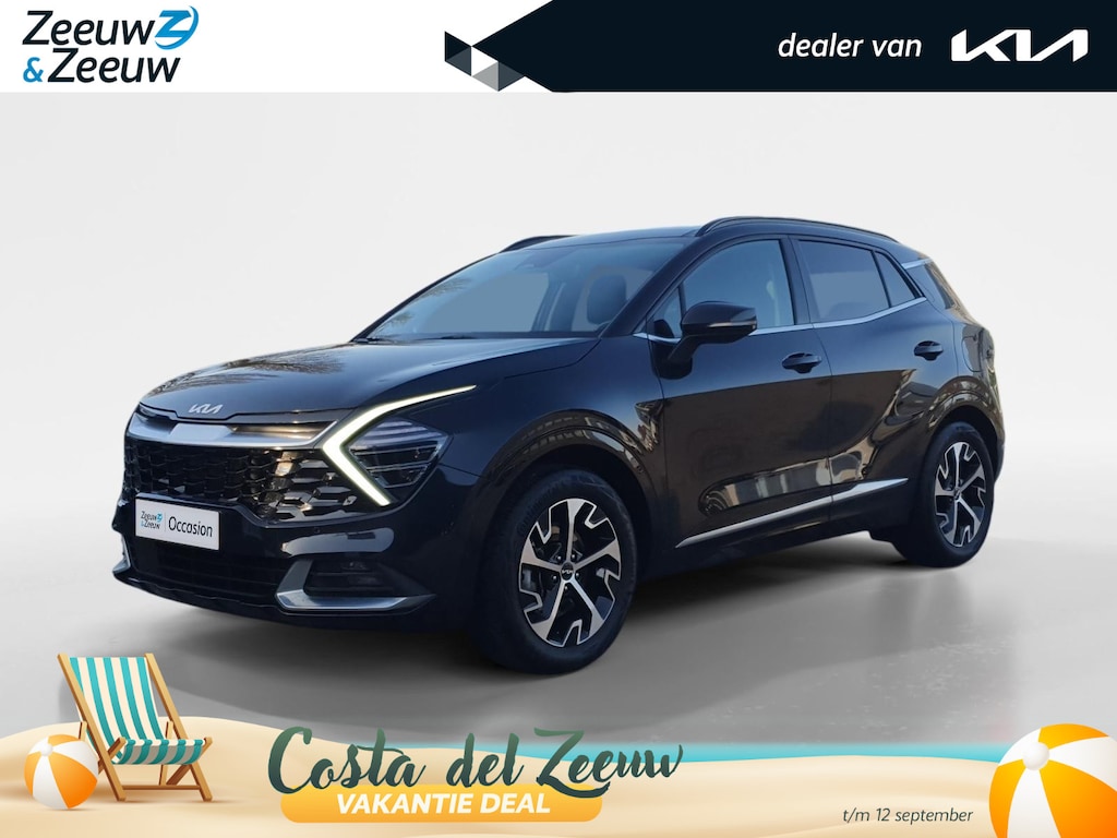 Kia Sportage 1.6 T-GDi Hybrid DynamicPlusLine | Navi | Clima | Camera | Stoel-/Stuurverwarming | Dodehoek detectie | Elektr. verstelbare stoelen | Dodehoekdetectie | Apple Carplay & Android Auto