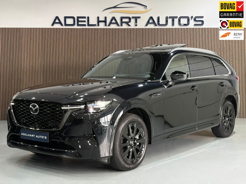 Mazda CX-80 2.5 e-SkyActiv PHEV Takumi Plus 7 Pers 327 PK / Panorama dak / Lederen interieur / Elektrische stoelen / Memory