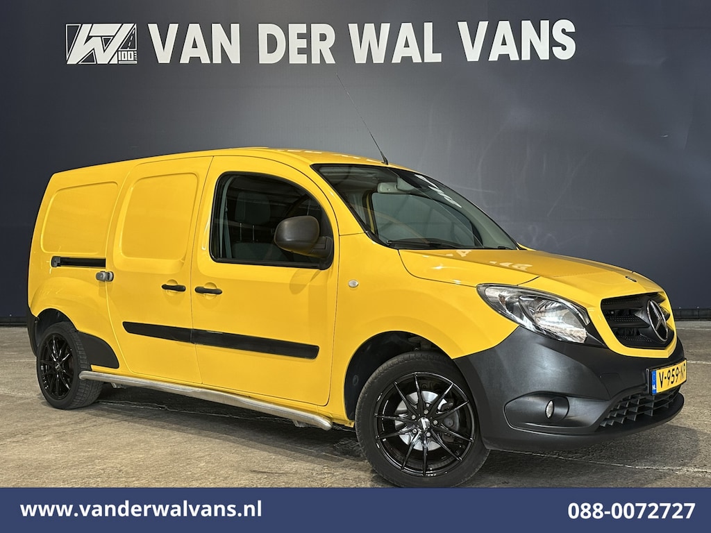 Mercedes-Benz Citan 109CDI 90pk L3H1 XL Euro6 Airco | Camera | LM Velgen | Trekhaak | Sidebars Zijdeur