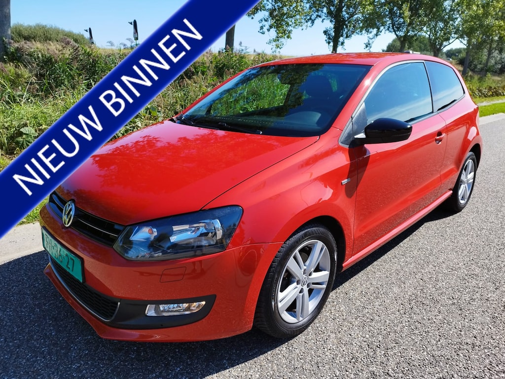 Volkswagen Polo 1.2 TSI BlueMotion Comfortline ** 110.216 km ** Clima * Cruise * Half Leder ** winterpakket **