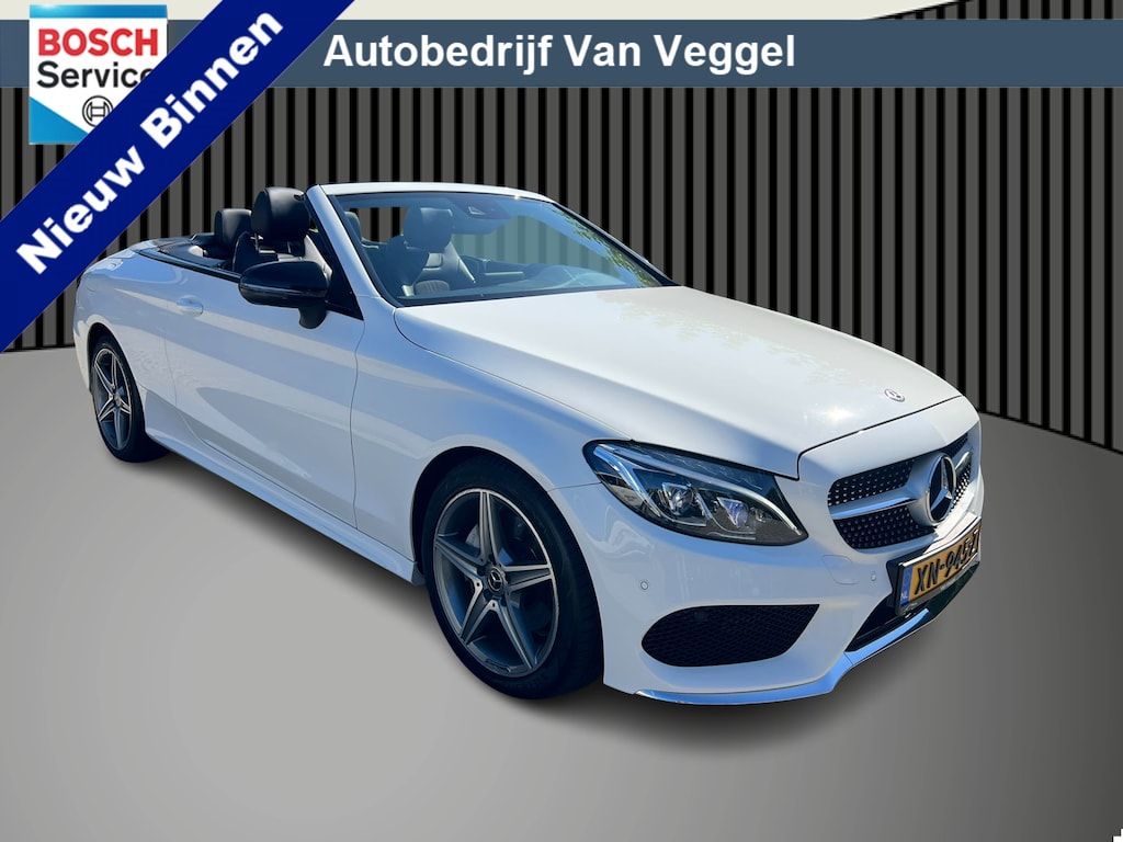 Mercedes-Benz C-klasse Cabrio 180 AMG Pakket Premium stoelverw/ventilatie, navi, sportstoelen