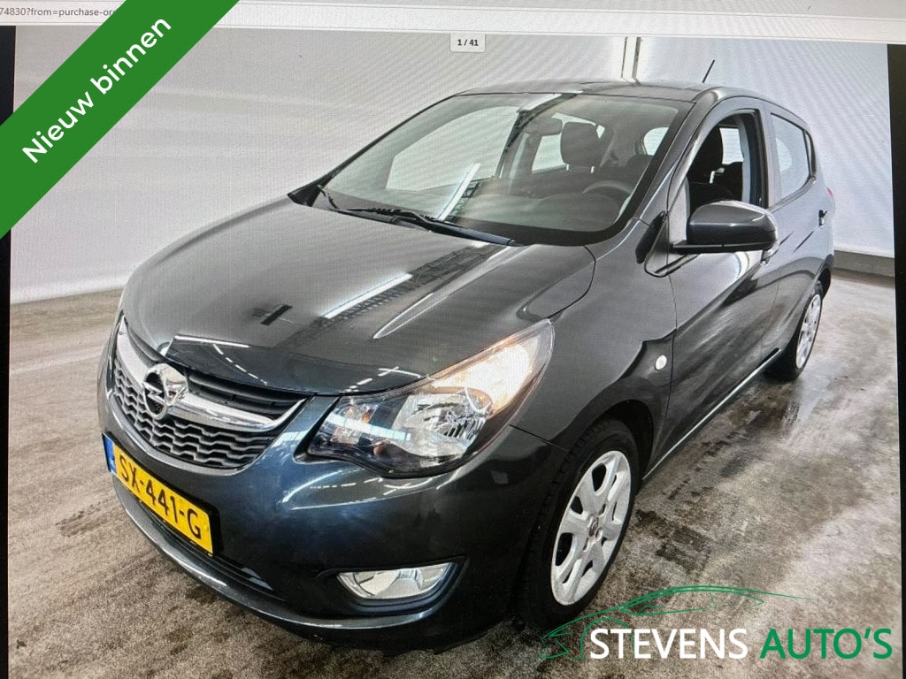 Opel Karl 1.0 ecoFLEX Edition RIJKLAAR / AIRCO/ CRUISE / ELEK.RAMEN