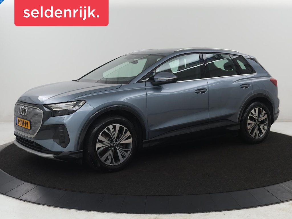 Audi Q4 e-tron 40 Advanced edition 77 kWh | SOH 93,3% | Adaptive cruise | Stoelverwarming | Navigatie | Carplay | Climate control | Camera | Park assist | Trekhaak | 19" velgen