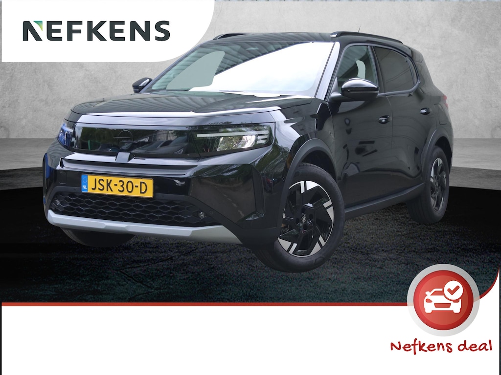 Opel Frontera Extended range Electric GS 54 kWh | AppleCarPlay / AndroidAuto | Armsteun | Stoel/Stuur/Voorruit Verwarmd | Navigatie | Cruise Control | Climate Control | FULL LED | Camera | Isofix | Privacy Glass |