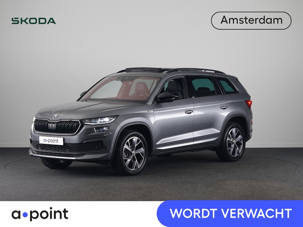 Skoda Kodiaq 1.5 TSI Sportline Business 7persoons 150pk | Panoramadak | Trekhaak wegklapbaar | Parkeercamera | Navigatie | Elektrisch verstelbare voorstoelen met geheugen