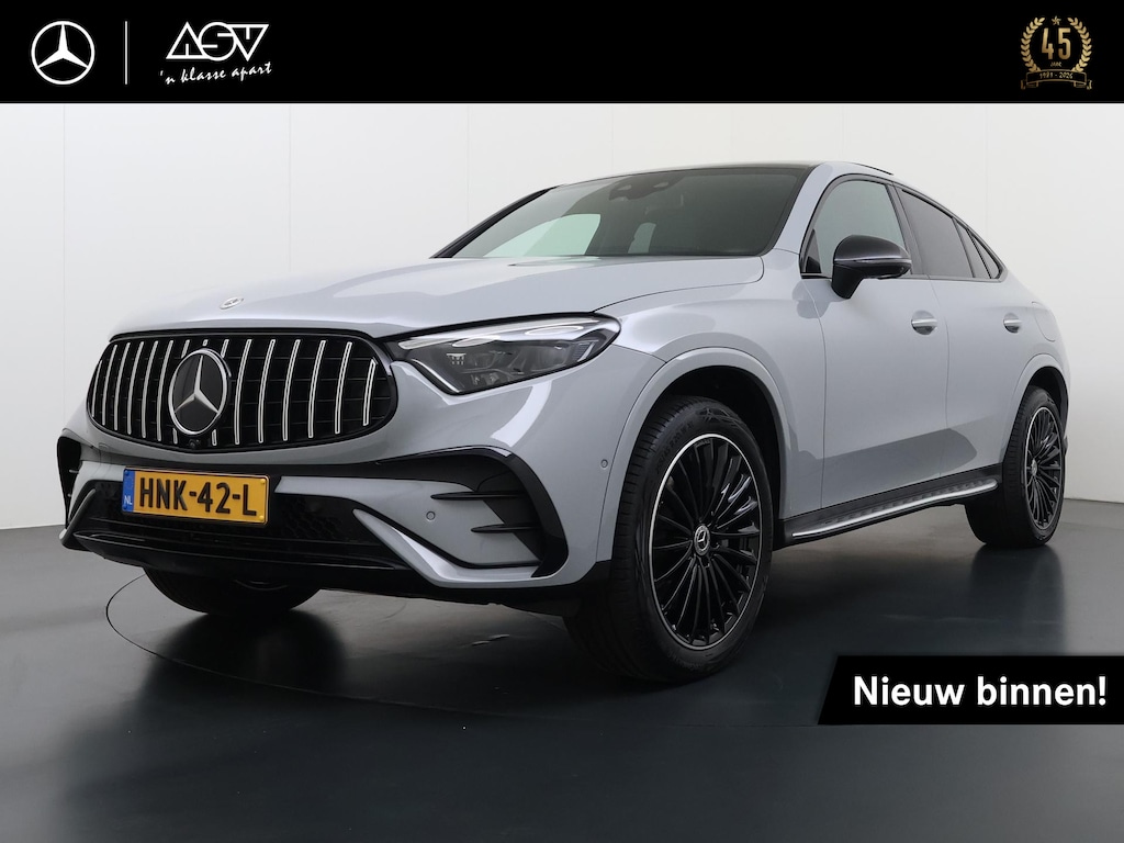 Mercedes-Benz GLC Coupe 400e 4MATIC AMG Line | Nightpakket | Trekhaak Wegklapbaar  | Rijassistentiepakket | Treeplanken | Lederen bekleding | Head-Up Display | 360° Camera | Burmester Surround System | 20" Multispaaks AMG Velgen