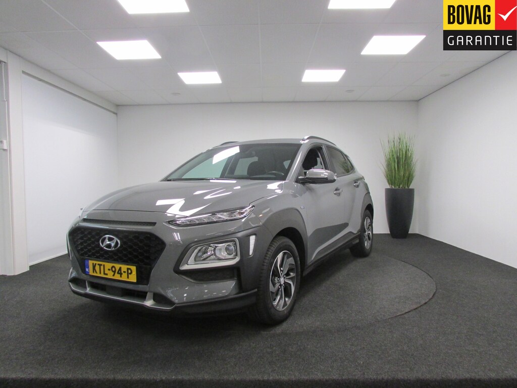 Hyundai Kona 1.6 GDI HEV I Dealer onderhouden I Stoel-  en stuurverwarming I Apple Carplay I