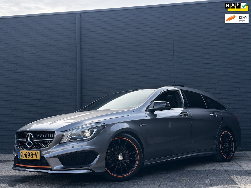 Mercedes-Benz CLA Shooting Brake 200 OrangeArt Edition | Pano | Stoelverwarming | Camera | Climate