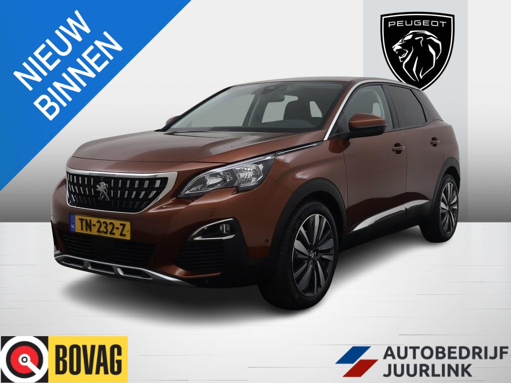 Peugeot 3008 1.2 Turbo 130pk Premium Trekhaak/360.Camera/Nav/ H.leder/CarPlay/Ecc/Keyless/4S.Banden