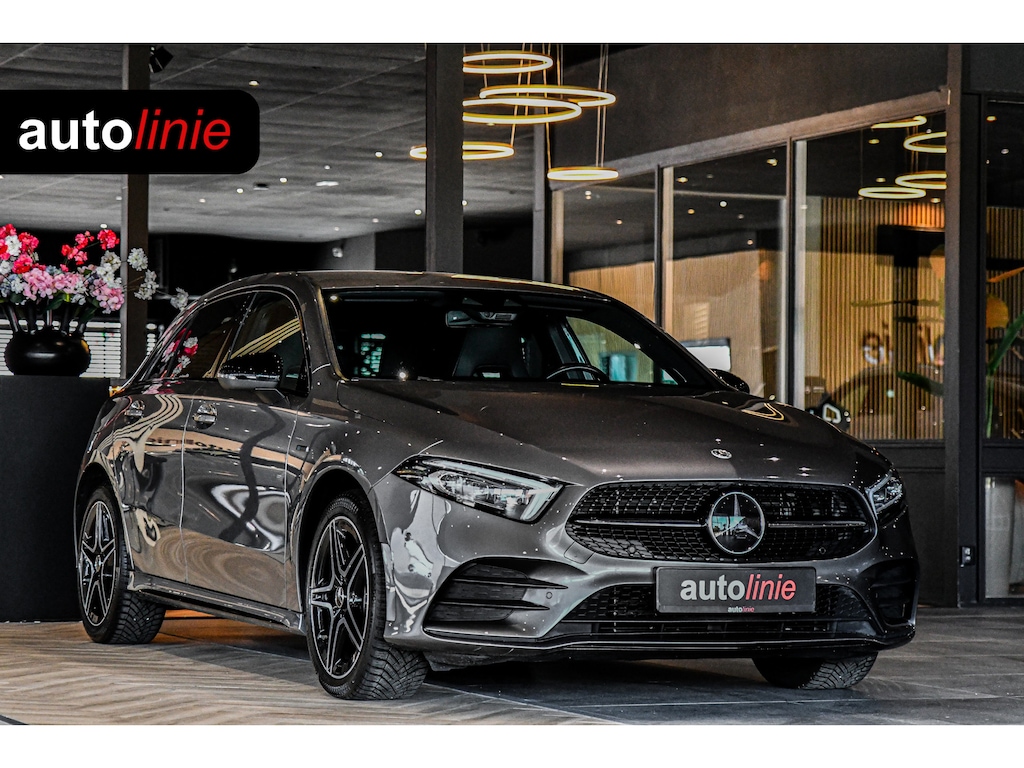 Mercedes-Benz A-klasse 250 e AMG Edition, Night, Burmester, ACC, Trekhaak, Dodeh, Sfeer, Camera!