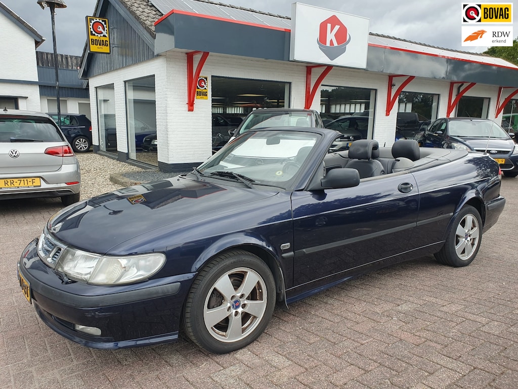 Saab 9-3 Cabrio 2.0t Anniversary LEER BJ 2002