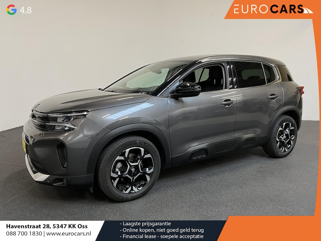 Citroën C5 Aircross 1.2 130PK Automaat Feel Climate Control Apple Carplay/Android Auto Navigatie Cruise Control Full LED 18" LM Velgen Privacy Glass PDC VA + Camera Keyless