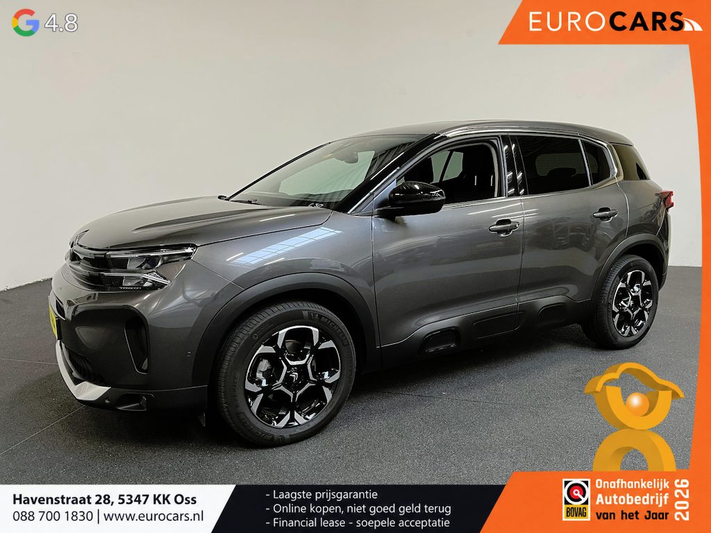 Citroën C5 Aircross 1.2 130PK Automaat Feel Climate Control Apple Carplay/Android Auto Navigatie Cruise Control Full LED 18" LM Velgen Privacy Glass PDC VA + Camera Keyless