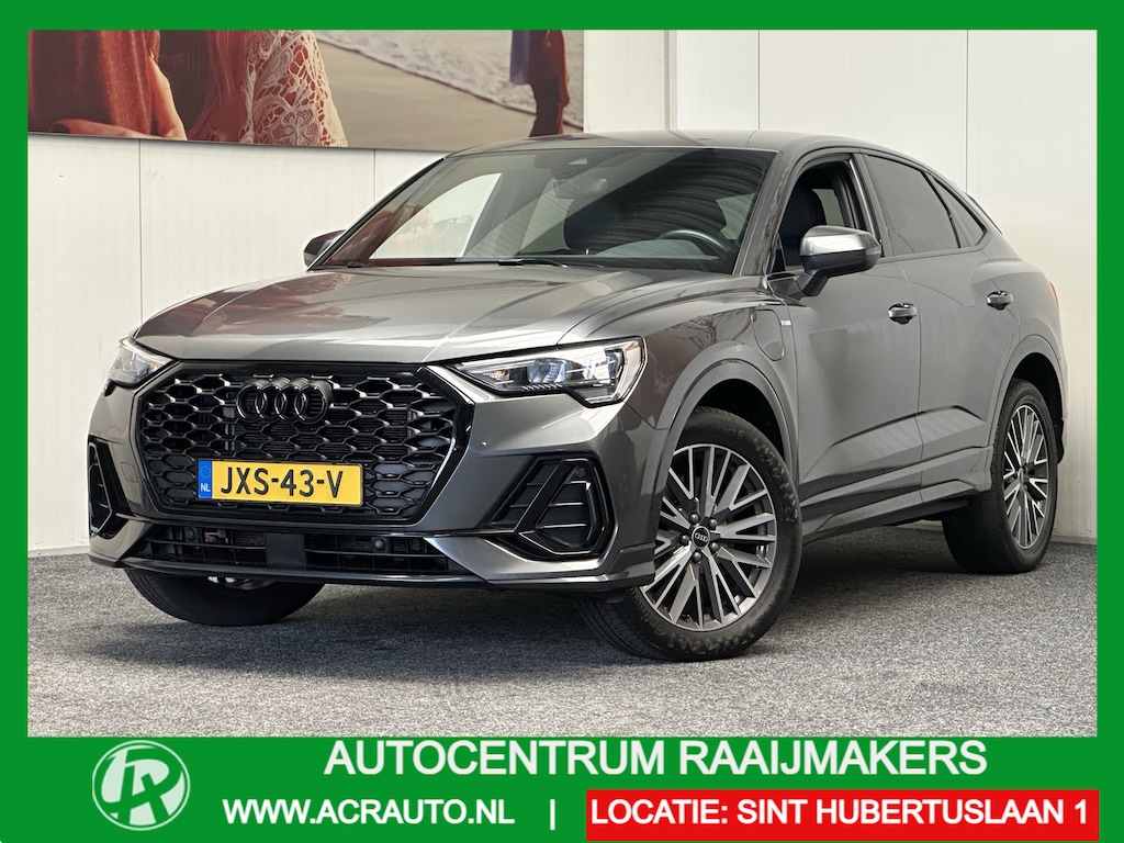 Audi Q3 Sportback 45 TFSI E S EDITION AUTOMAAT NAVIGATIE CRUISE CONTROL APPLE CARPLAY/ANDROID RIJSTROOKSENSOREN DODEHOEKSENSOREN PDC ZEER MOOI !!