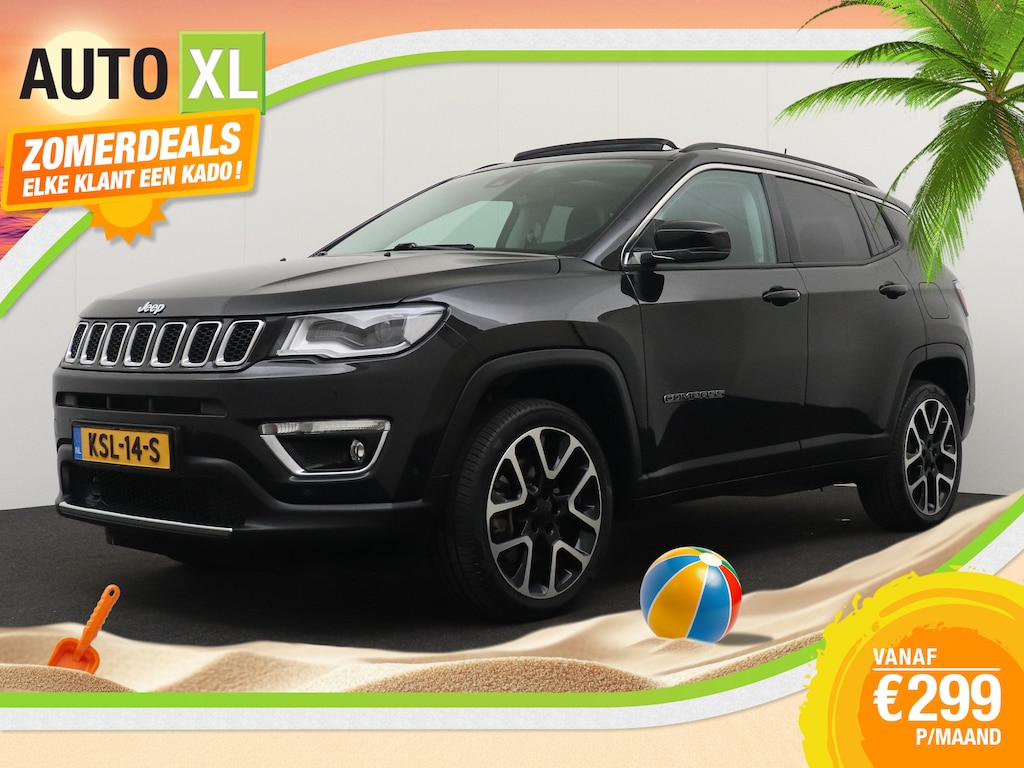 Jeep Compass 4xe PHEV Limited Business Pano-dak Camera Dodehoek 19'LMV