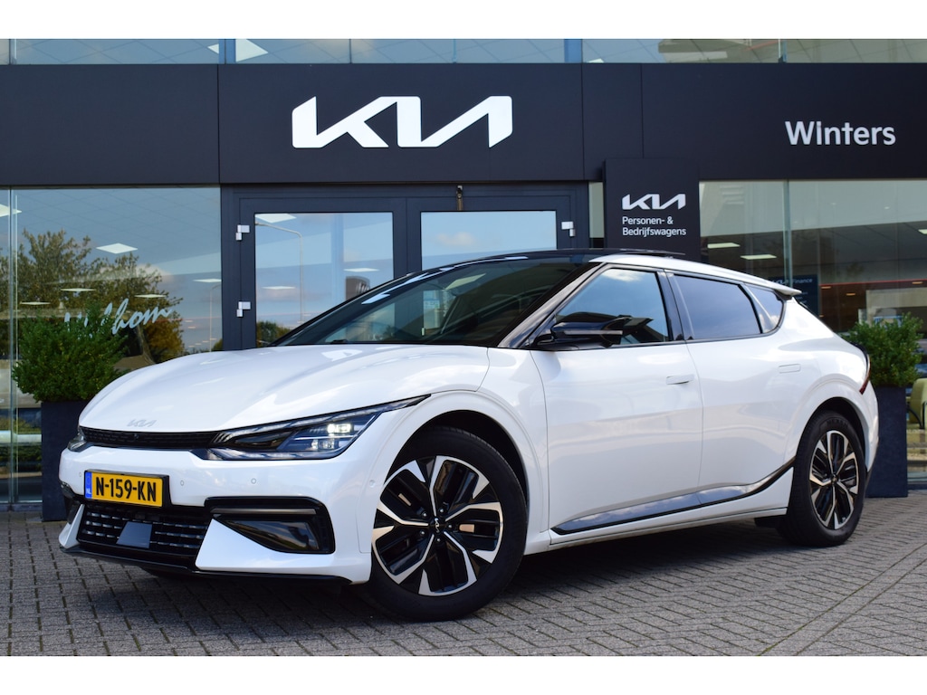 Kia EV6 GT-Line 77.4 kWh | Memory | 360° Camera | Dodehoekassistentie | Stoelventilatie | Tot 10Jr. Kia-Garantie |