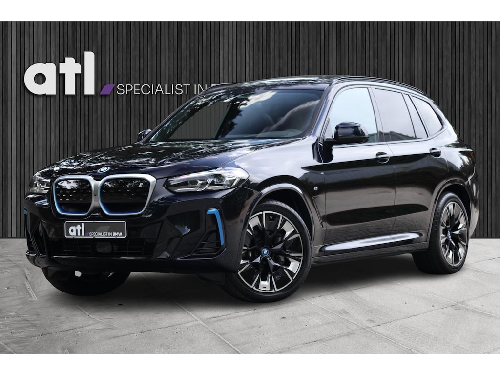 BMW iX3 High Executive 80 kWh M-Sport | Pano | Harman Kardon | Drive ass Pro | HUD | 360 Cam | Keyless | Alarm kl.3 | Leder | Etc.