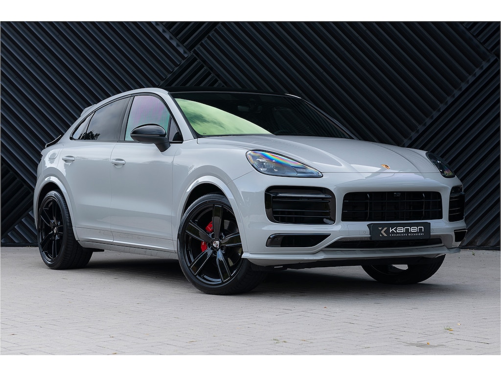 Porsche Cayenne Coupé 3.0 E-Hybrid Sport Design Pano GTS stoel PDLS Matrix Sport Chrono Softcl. Nachtz. 360Cam Luchtv. Trekhaak