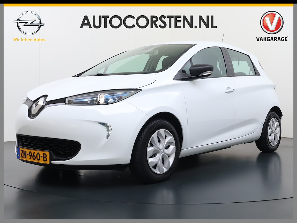 Renault Zoe R90 Life 41kWh Eigen Accu SOH 91% Navi Ecc Apple Carplay/Android Auto Cruise Control Bluetooth Pdc Regen-Lichtsensor Isofix WiFi Dealeronderhouden 1e Eigenaren