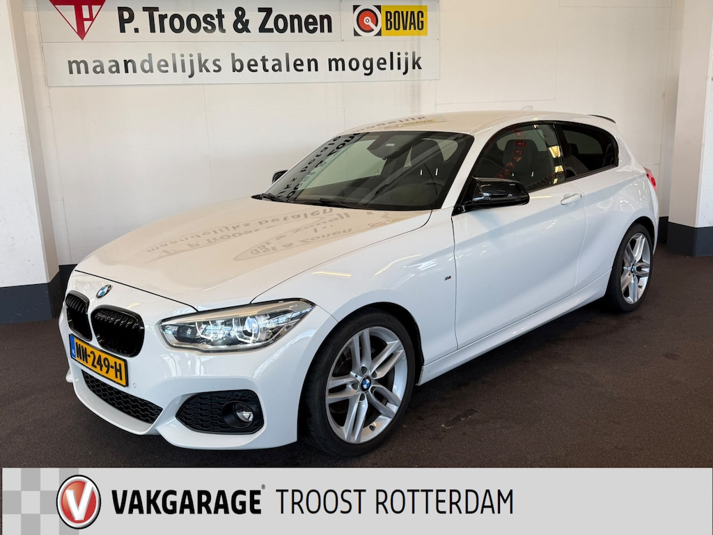 BMW 1-Serie 118i Centennial High Executive M Sport Automaat | Lederen bekleding | Cruise control | Climate control | Navigatie | Adaptief onderstel | Stoelverwarming | 18''INCH