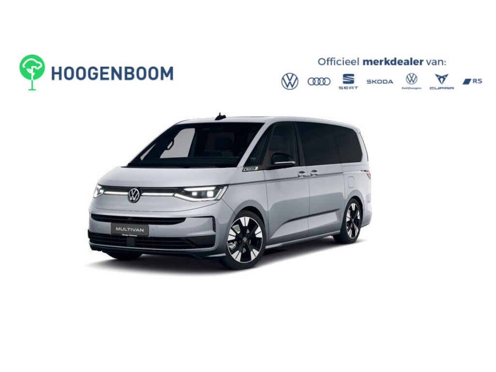 Volkswagen Multivan 1.5 eHybrid L2 Bulli Edition 4Motion | IQ Light | Panoramadak | Area View | 12,9 inch Discover Pro | Wegklapbare trekhaak | Zitopstelling 2-2-3 met vis-a-vis | Privacy glass|