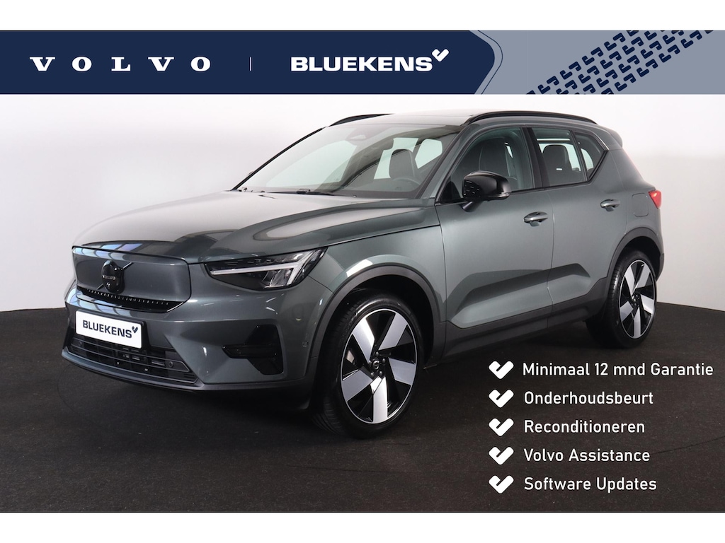 Volvo EX40 Single Motor Extended Range Ultra Europa 82 kWh Panorama/schuifdak - IntelliSafe Assist & Surround - 360º Camera - Harman/Kardon audio - Verwarmde voorstoelen, stuur & achterbank - Parkeersensoren voor & achter - Elektr. bedienb. voorstoelen met geheugen links - Draadloze tel. lader - Warmtepomp - 20' LMV
