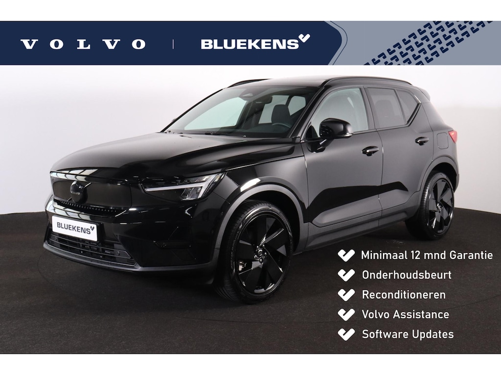 Volvo EX40 Single Motor Ext. Range Plus Bl. Ed. Europa 82 kWh IntelliSafe Assist/Surround - Parkeercamera achter - Harman/Kardon audio - Verwarmde voorstoelen, stuur & achterbank - Parkeersensoren voor & achter - Draadloze tel. lader - Warmtepomp - 20' LMV