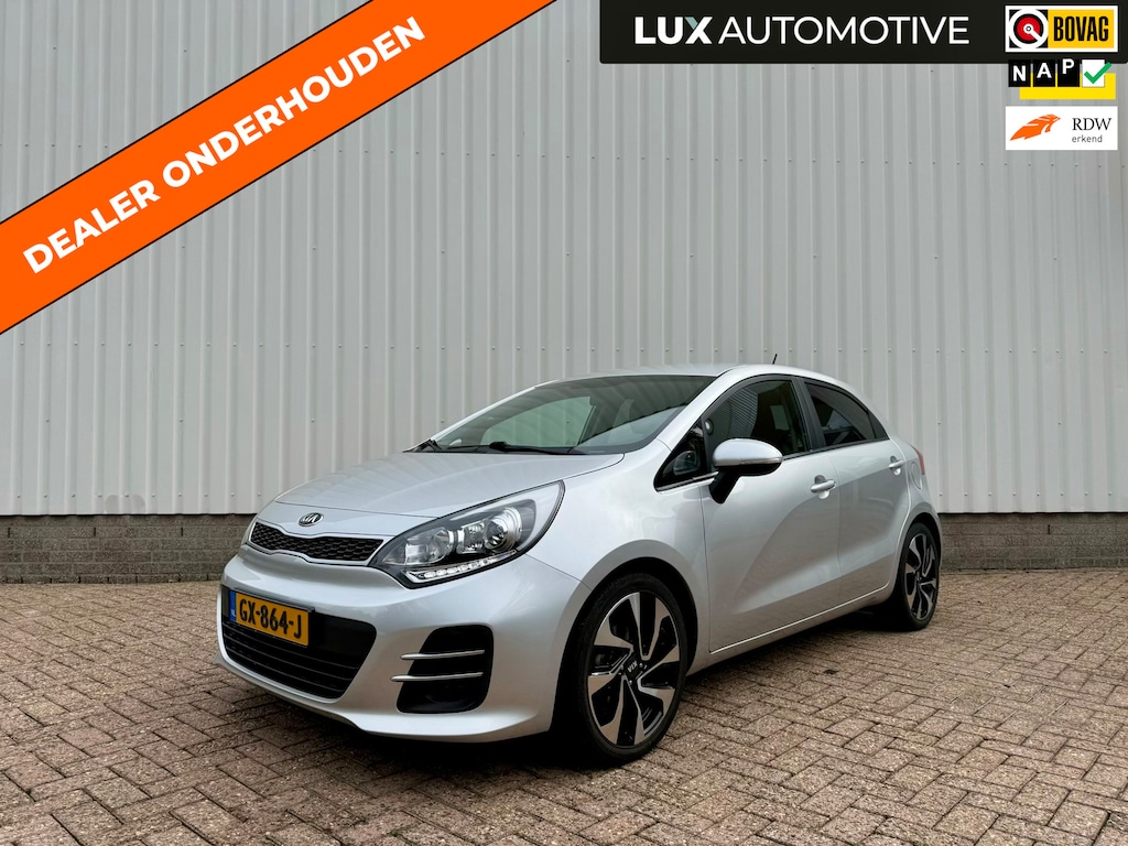 Kia Rio 1.2 CVVT ExecutiveLine, Navi, Leder, Camera, PDC, 1e eigenaar, NAP
