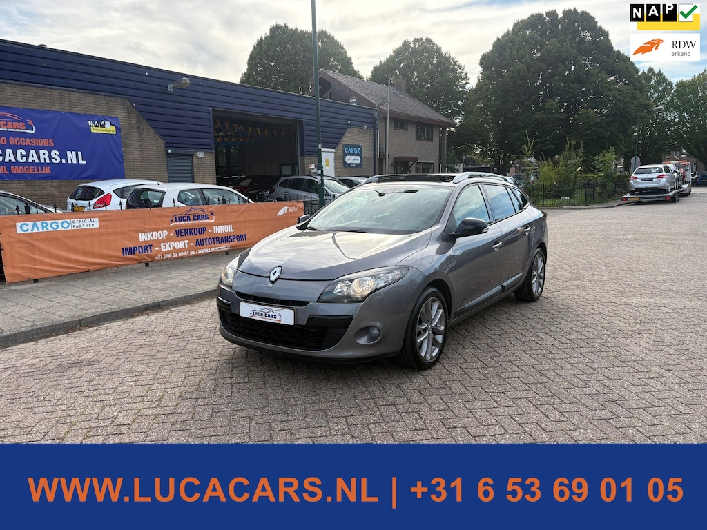 Renault Megane Estate 1.4 TCe Parisienne Pano Cruise Trekhaak 2X SLEUTEL + BOEKJES!