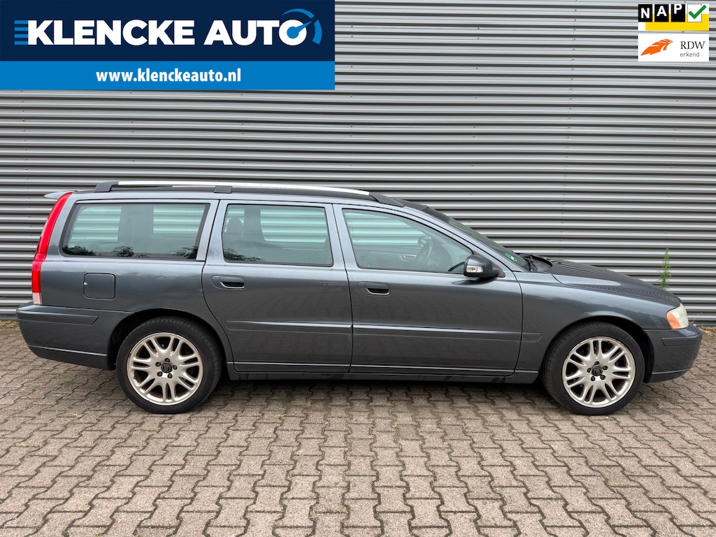 Volvo V70 2.4 Edition Sport Bi-Xenon 170PK 5-cilinder Leer Climate ctrl Trekhaak Stoelverwarming