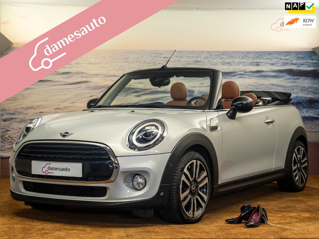 MINI Cooper Cabrio 1.5 1ste eigenaar, NAP, Volledig Leer, Harman cardon