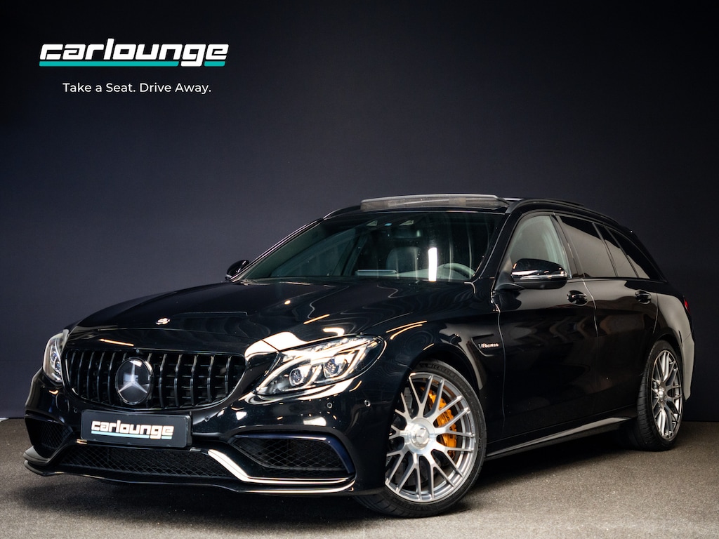 Mercedes-Benz C-klasse Estate AMG 63 S Keramisch|carbon int.|360 camera|head-up|Burmester|Pano|memory|elektrische klep