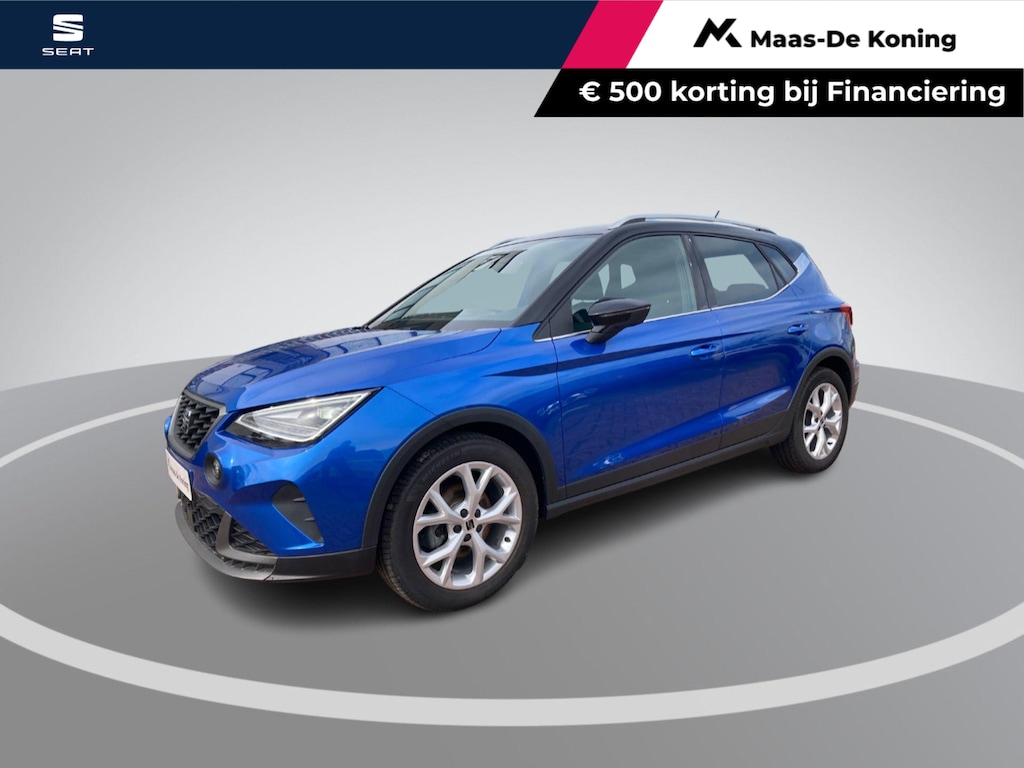 SEAT Arona 1.0EcoTSI/95PK FR · Apple/Android Car Play · LED · Cruise control · Garantie t/m 08-04-2027
