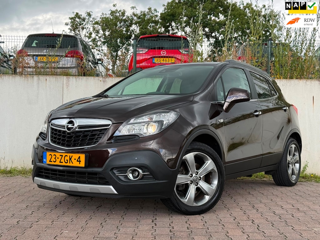 Opel Mokka 1.4 T Cosmo 4x4/OPENDAK/LEDER/NAVI/PDC/CLIMA/STOEL EN STUR VERWARMING/LAGE KMSTAND/
