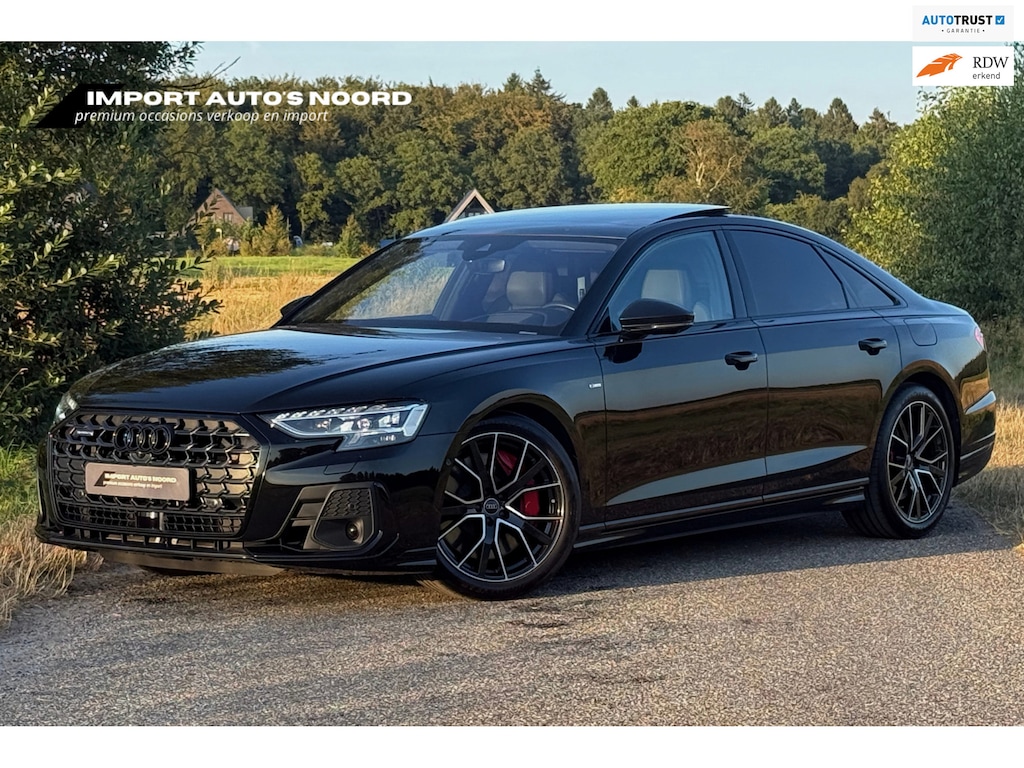 Audi A8 60 TFSI e quattro Audi Exclusive 4WS Lucht 360 Pano Massage B&O Headup Softclose Scherm