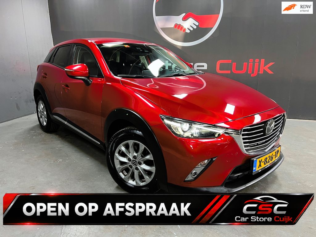Mazda CX-3 2.0 SkyActiv-G 120 GT|HUD|Trekhaak|Carplay|Cam|Stoelverw.|