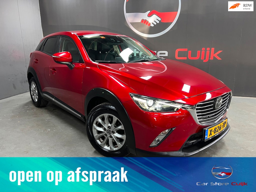 Mazda CX-3 2.0 SkyActiv-G 120 GT|HUD|Trekhaak|Carplay|Cam|Stoelverw.|