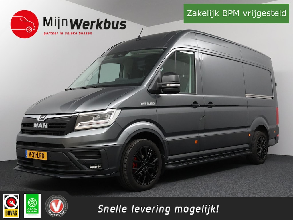 MAN TGE 35 2.0 L3H3 180pk | FACELIFT | Automaat 2x schuif | LED | Navi
