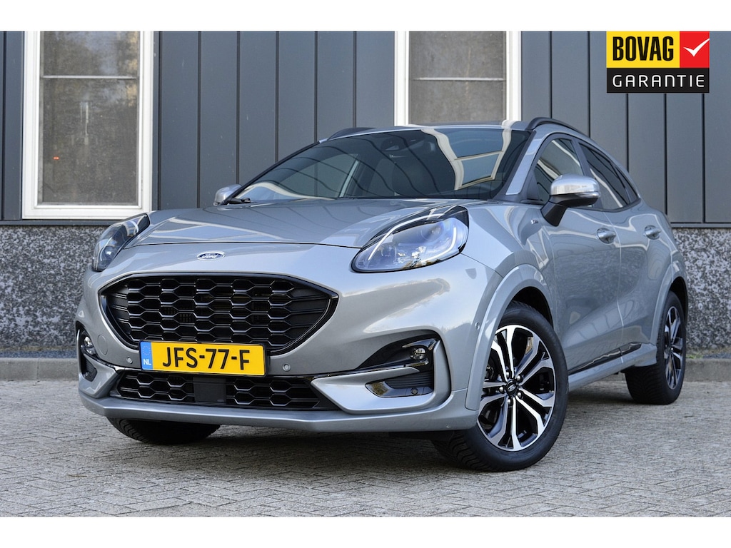 Ford Puma 1.0 EcoBoost Hybrid ST-Line X Rijklaarprijs-Garantie Navigatie Camera Airco 17 Inch Leder/Stof Interieur