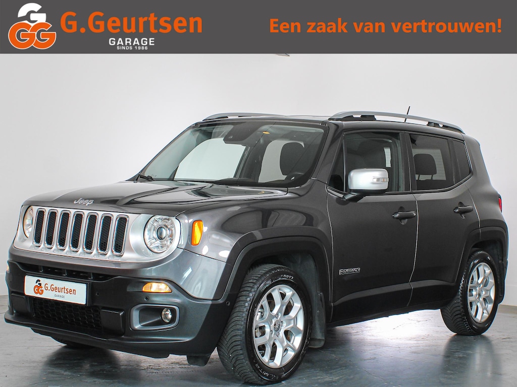 Jeep Renegade 1.4 MultiAir Limited Trekhaak, Stoel/Stuurverwarming, Cruise Control,