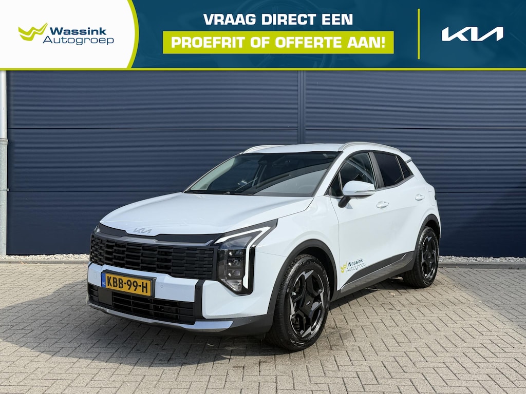 Kia Sportage 1.6 T-GDi Hybrid DynamicLine Camera | CarPlay | Navigatie | Stoelverwarming voor/achter | Stuurverwarming | Trekhaak