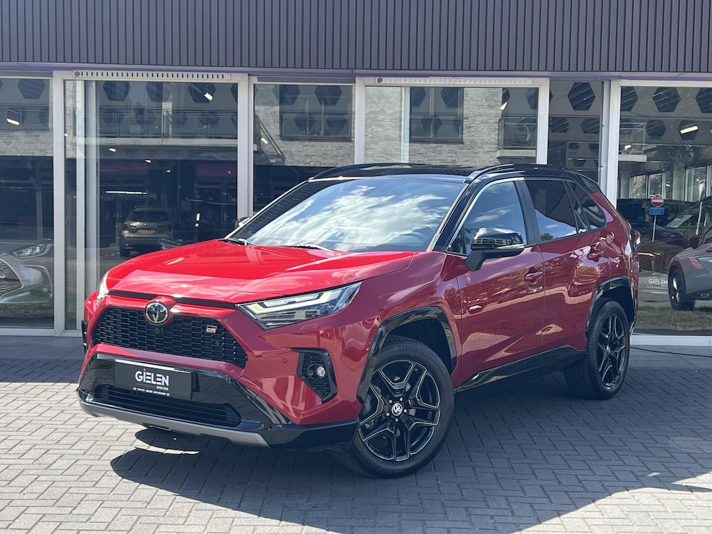 Toyota RAV4 2.5 Hybrid AWD GR Sport | JBL, Geheugenfunctie, 360 Camera, Dodehoekherkenning, Stoel + Stuurverwarming, 19 inch, 1650KG Trekgewicht