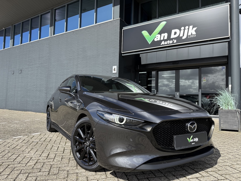 Mazda 3 2.0 e-SkyActiv-X M Hybrid 186 Pk Navi 360Camera Bose Stuur/Stoelverw.