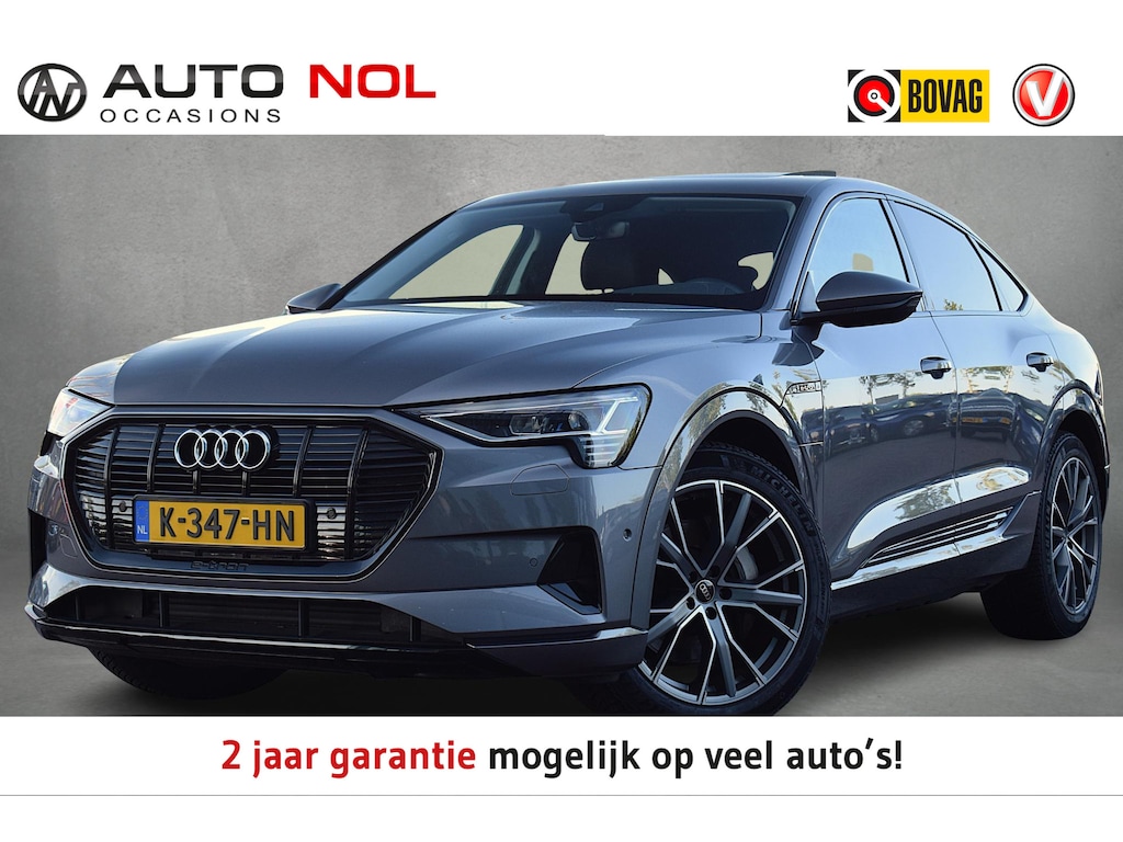 Audi e-tron Sportback 50 quattro Business edition Plus 71 kWh | Pano | Leer | Memory | 21” LM | Stoelverwarming