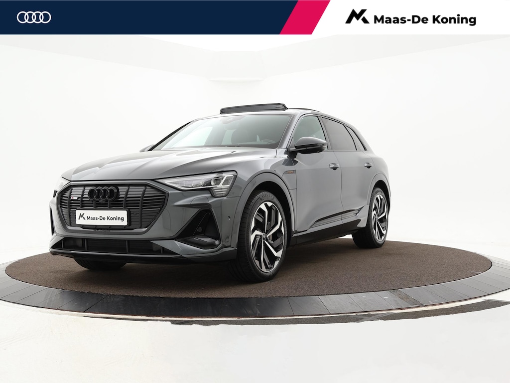 Audi E-tron 55 Quattro 408pk S Edition 95 kWh · SOH 95,8% · Panoramadak · Luchtvering · 360 Camera · Elek. Voorstoelen · Elek. Achterklep · Stoel-& Stuurverwarming · 21'' Inch ·