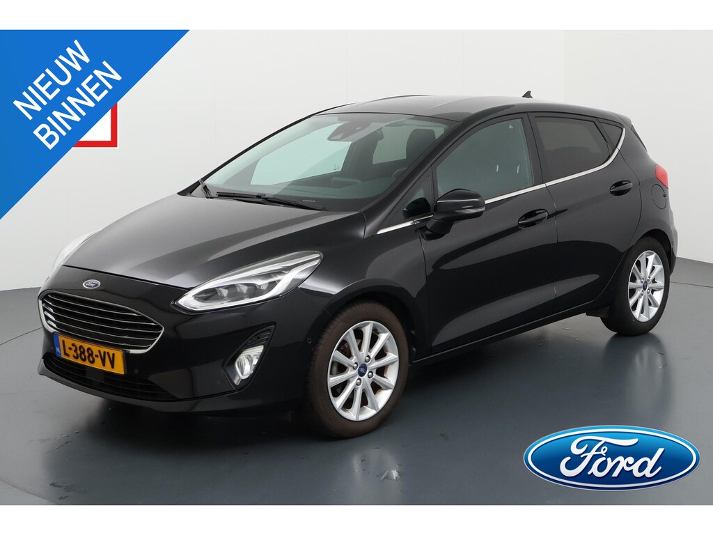 Ford Fiesta EcoBoost Titanium Navi Camera Ad. Cruise Winter Parking Dodehoek pack Dealeronderhouden