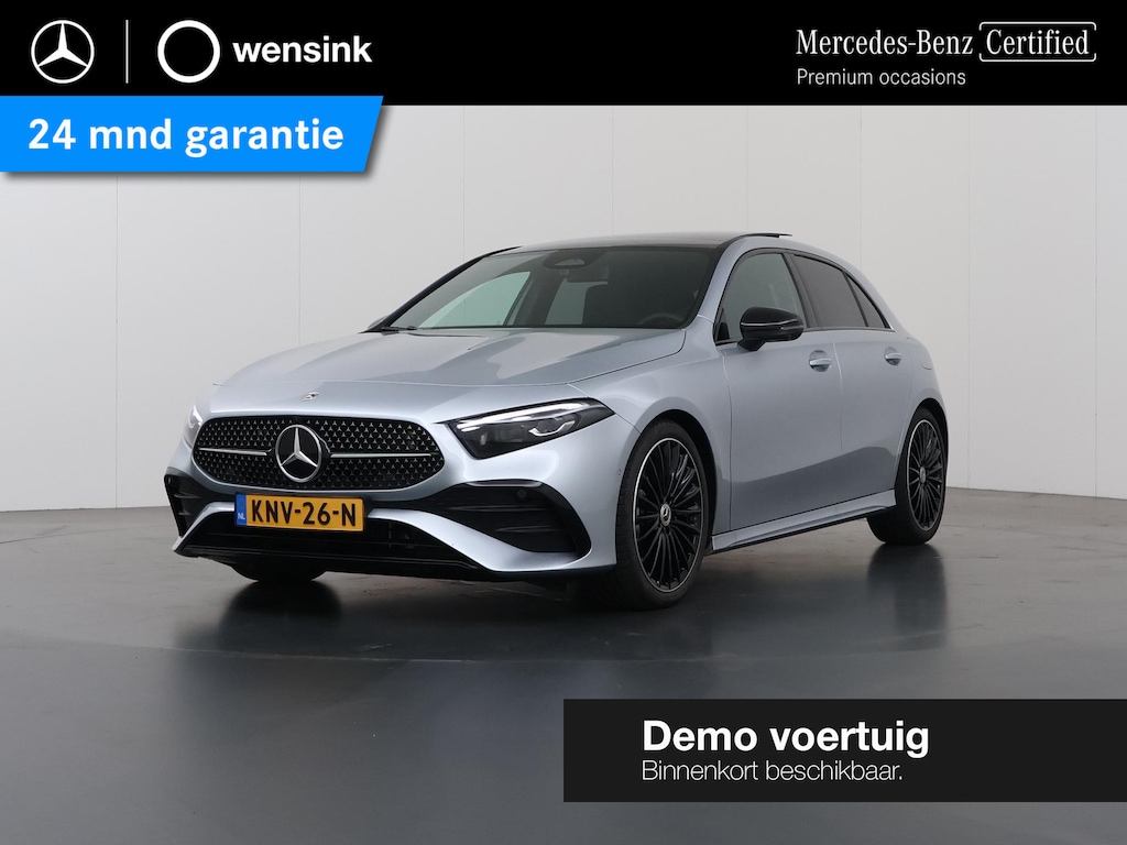 Mercedes-Benz A-klasse 180 Business Solution AMG | Panoramaschuifdak | Premium plus | Head-Up | Stoelverwarming | Achteruitrijcamera | MULTIBEAM LED |